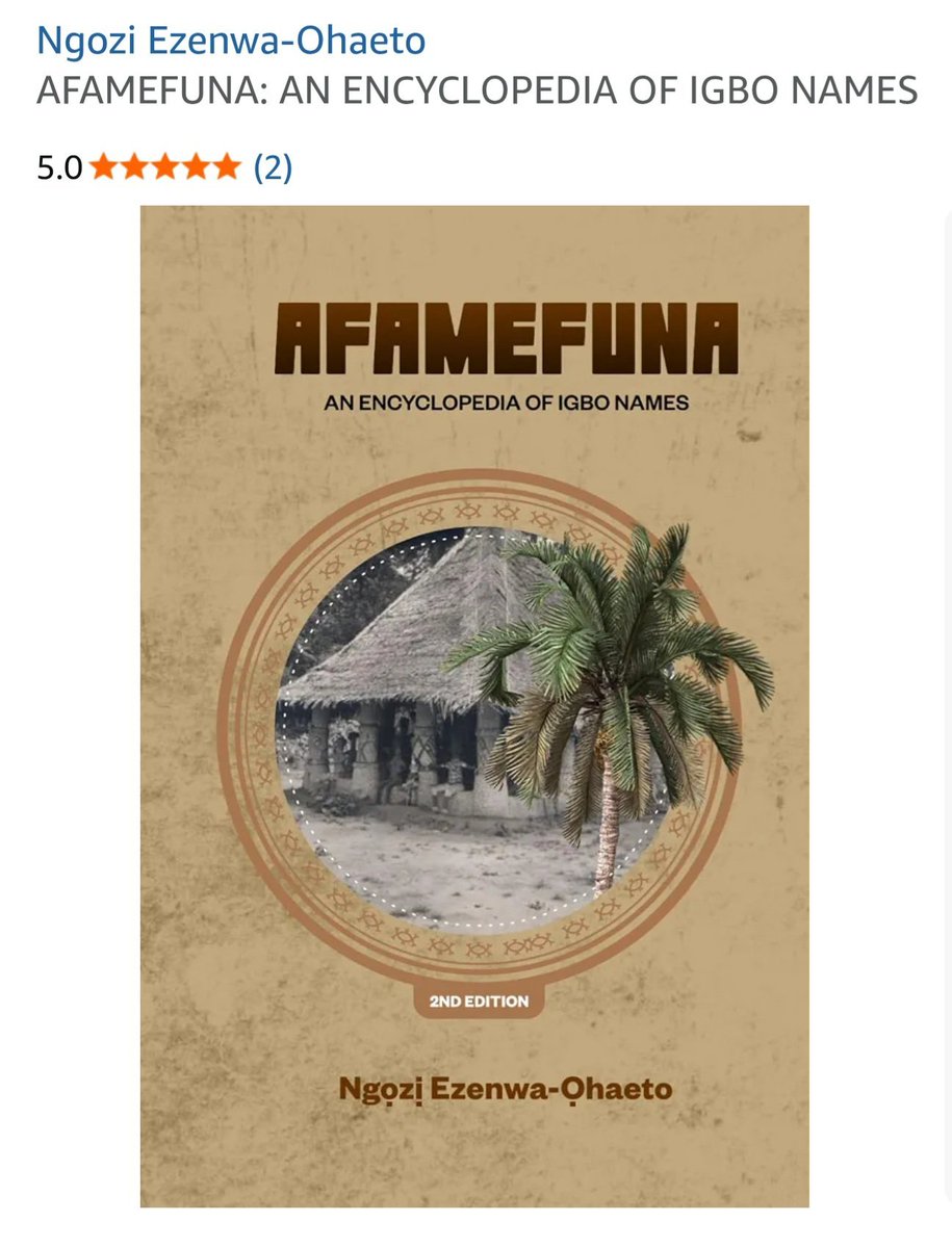 ChinuaEzenwa's tweet photo. My father Prof. @EzenwaOhaeto who was a renowned poet, short story writer, critic, and scholar wrote an important and well researched Biography of Chinua Achebe. You can get a copy here: https://t.co/tcmuYyBbbn

My mother, Prof. Ngozi Ezenwa-Ohaeto, wrote an Encyclopedia of Igbo Names containing names and their meanings dating back more than 400 years. It is a wonderful resource for anyone interested in Igbo names and culture. Get your copy on Amazon: https://t.co/T30akkbmpu

I, Chinụalụmọgụ Ezenwa-Ọhaeto, their first son wrote a book, The Naming, on ancestors, Nigeria and reimagining possible future for myself, compatriots and the world. Get a copy here: https://t.co/nx6UyVVq1L

My sister, Nnedimma Okoli Ezenwa-Ọhaeto, who is a lawyer and based in Canada, wrote a novel that traces an Igbo and immigrant woman’s growing isolation in Germany until a fight by the Rhine makes her question her choices, and changes everything. Please get a copy here: https://t.co/njiQteehGE