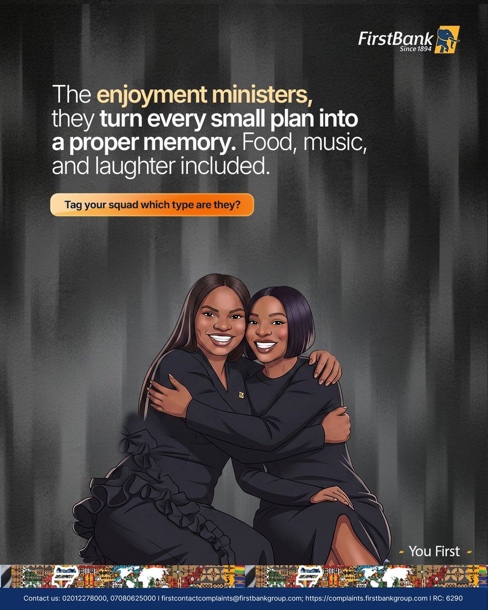 FirstBankngr's tweet photo. #Friendship #YouFirst #FirstBank https://t.co/VHxi32tSlA