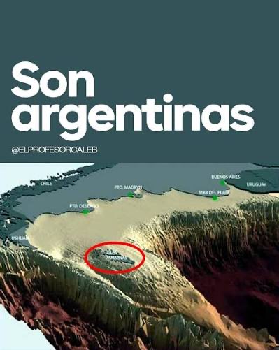 locuralamia's tweet photo. Las Malvinas son Argentinas, el universo así lo quiso. https://t.co/sZ1fVT9lvi