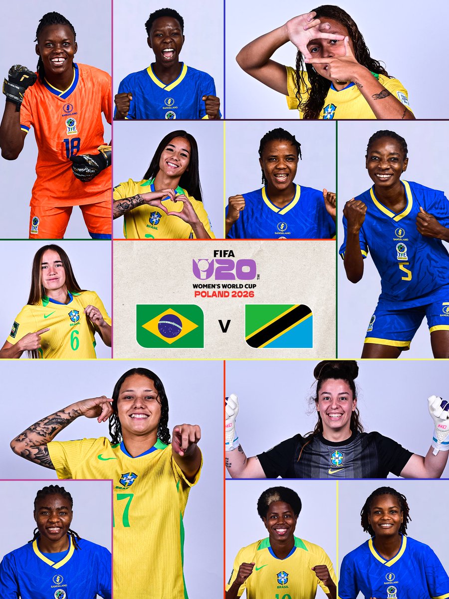 FIFAWWC's tweet photo. The match-ups for #U20WWC day ☝️ https://t.co/CMS7UbL4GC