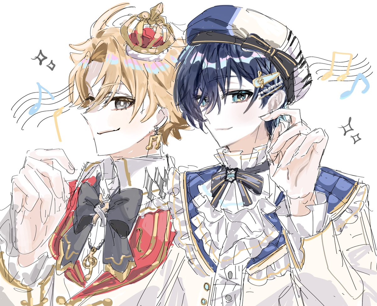 Qc3uR's tweet photo. 色々捏造🎻🎹 https://t.co/CBp2U7R7Rl