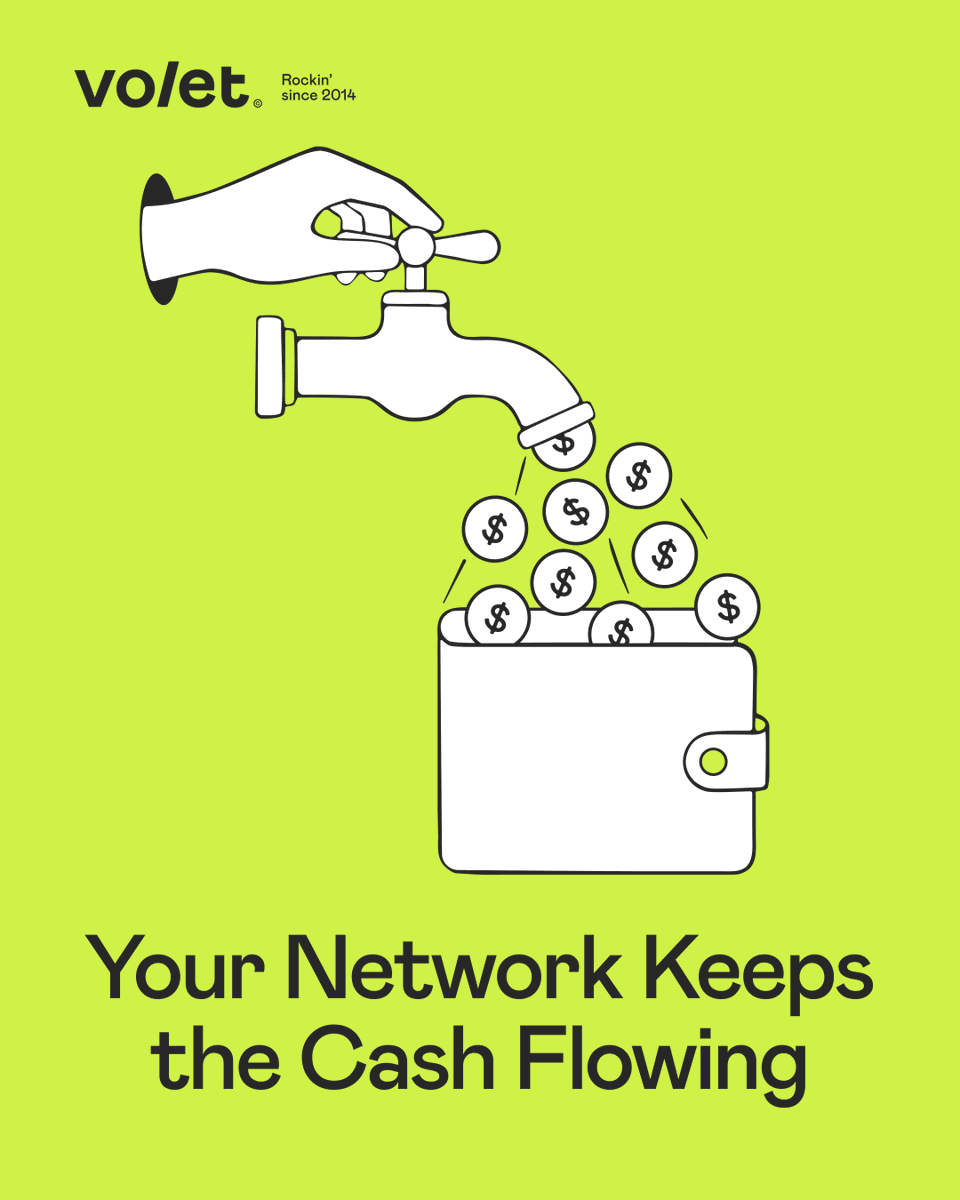 VoletCom's tweet photo. Your affiliate network already generates transaction volume somewhere. Why not get paid for it? 💸

https://t.co/Rz3GXRIRMz's referral program pays 20% of platform profit on every paid transaction your referral makes — for 2 years. No application, no minimum audience required.

How it works: https://t.co/YiMBpXFuLd