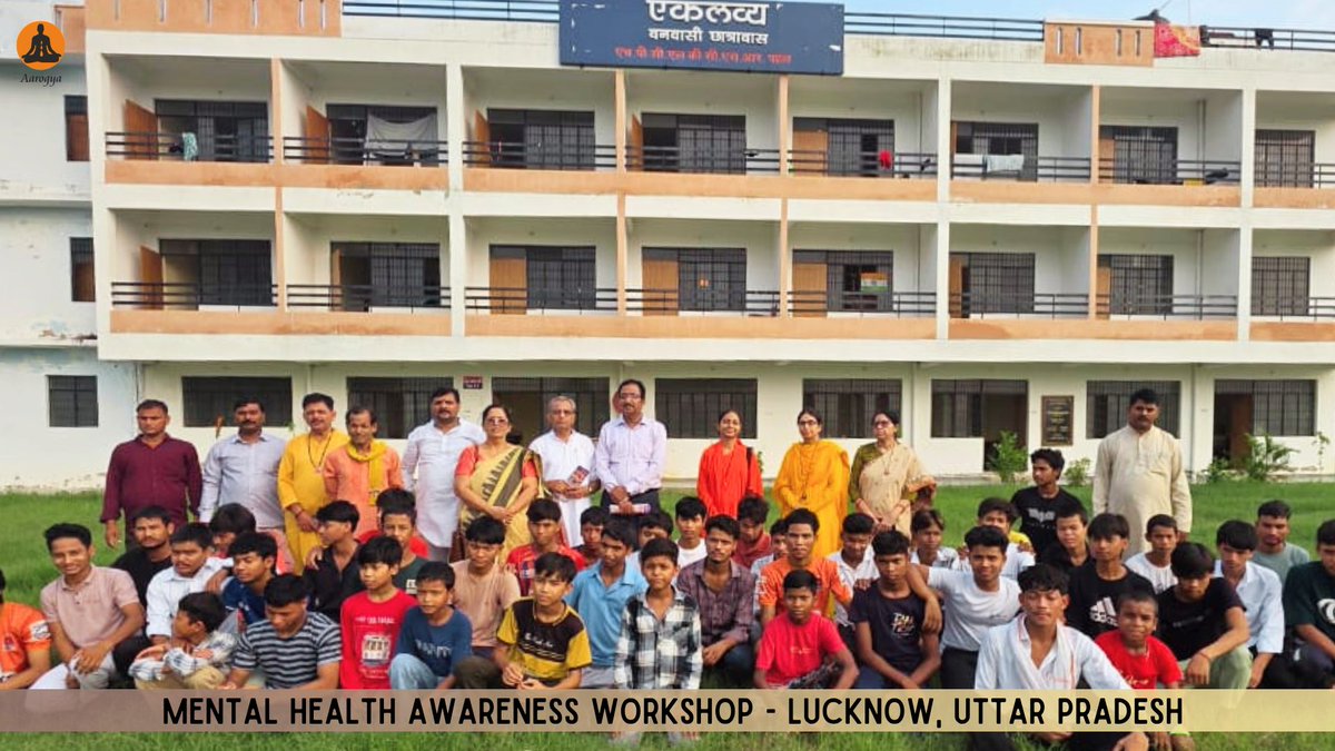 djjsaarogya's tweet photo. DJJS Aarogya organised two MANOBALAM CAMPAIGNS in Delhi & Uttar Pradesh, promoting mental well-being, inner strength and holistic wellness through yoga, meditation and mindful practices, benefiting 124 people.
#DJJSAarogya #AshutoshMaharajji #Djjsworld #ManobalamCampaign https://t.co/PjxLWTNJSW