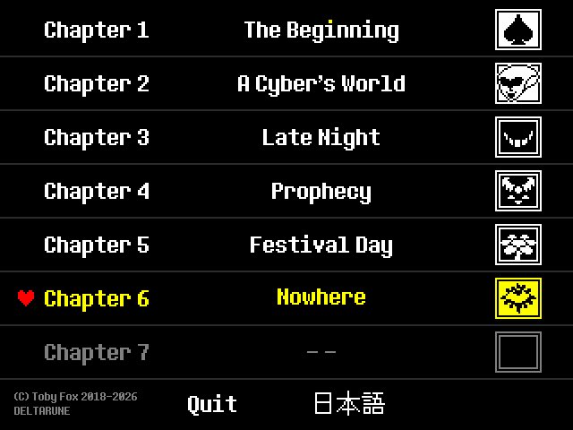 hallownfangirl's tweet photo. i just reset my game and realized when you beat chapter 3 the chapter icon changes from tenna’s smile to the knight’s

#deltaruneㅤㅤㅤ https://t.co/WFSkfYbfzm