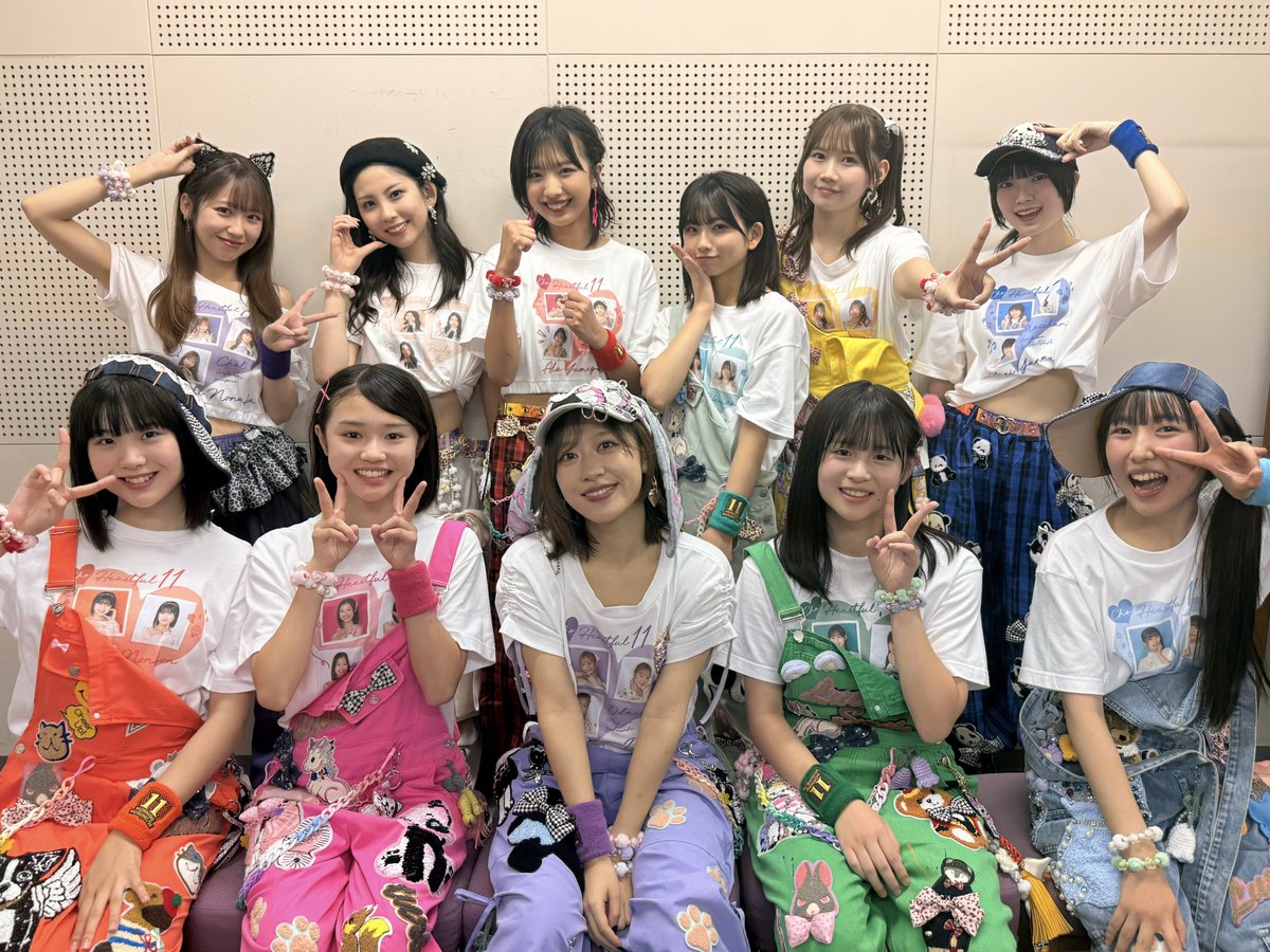 MorningMusumeMg's tweet photo. モーニング娘。'26 コンサートツアー秋
「 超 Heartful 11 」

初日ありがとうございました！
超かわいいお衣装はこちらです🫶🏻

#heartful11
#モーニング娘26
#morningmusume26
#ハロプロ
#Helloproject https://t.co/MwmNFgWHru