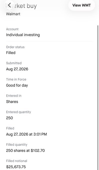 SarwanJohn01's tweet photo. Earnings 3 day rule

Nice catch

102 and 103s

Some calls as well

$WMT

💚💚💚 https://t.co/Q6UEE61lw9