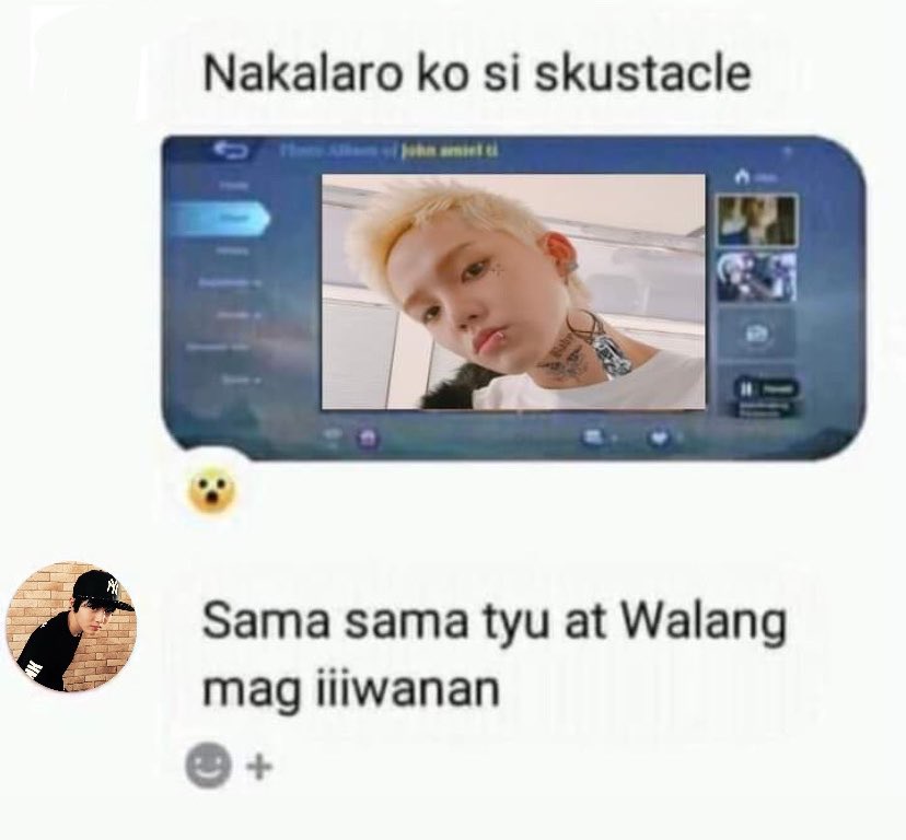 trsrmaygcash's tweet photo. jan ka lang pala skustacle https://t.co/jO8wOAmgh8
