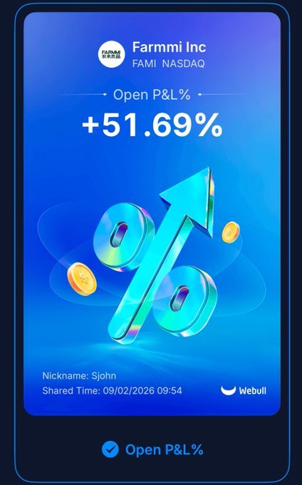 SarwanJohn01's tweet photo. $FAMI

someone was selling 

80k odd 

That’s funny 

😂💚 https://t.co/ZDfFuuaAO4