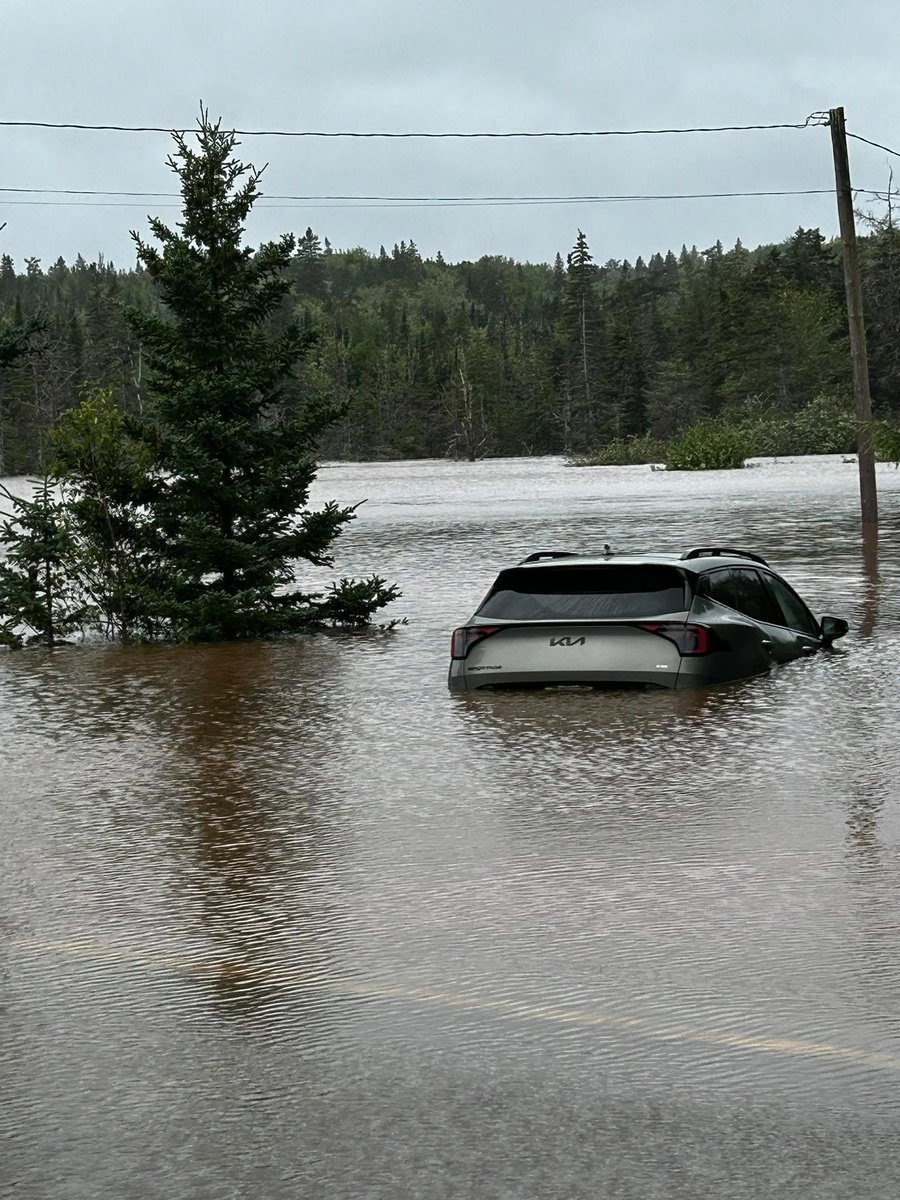 MBSNewsMaritime's tweet photo. This morning: Ottawa Brook in Victoria County, Cape Breton Island. (photo: Neila MacLellan) https://t.co/U9KNFAX4dm