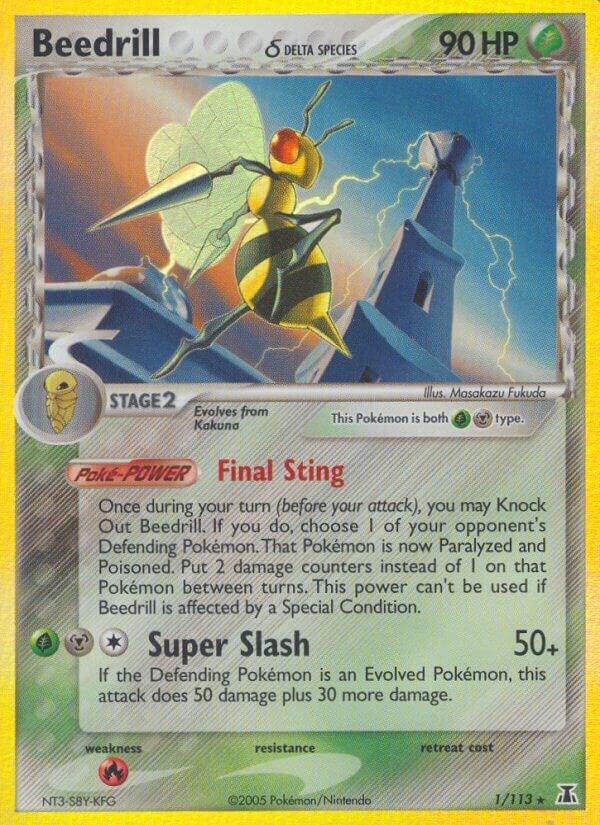 C1PH3Rx91's tweet photo. Delta Species era was unmatched.

Taking Pokémon we all knew and completely flipping their typings gave these cards such a cool edge. 

Definitely a weird era of the TCG in the best possible way.

I’d bring Delta Species back in a heartbeat. https://t.co/uaWxSm1PGa