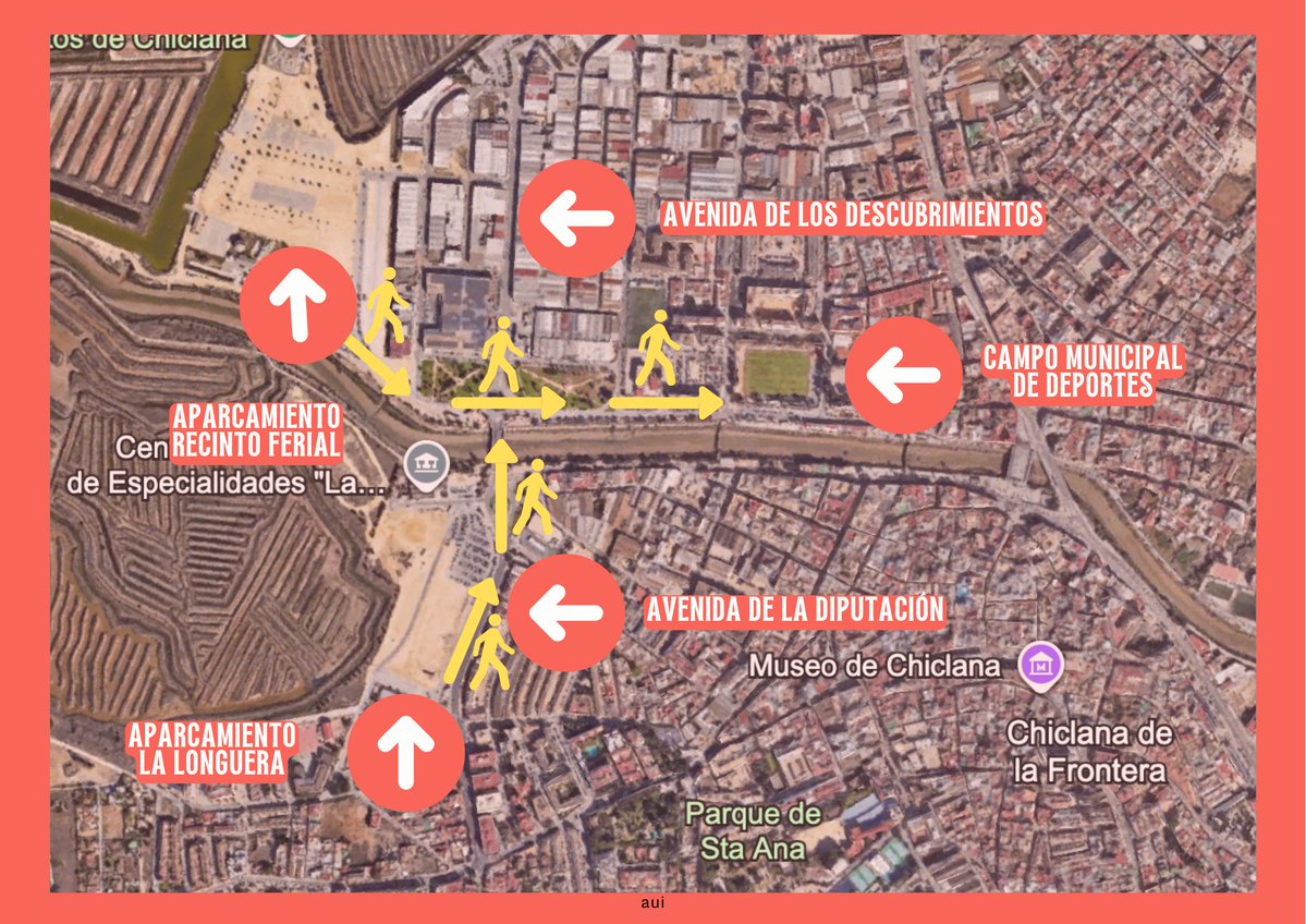 Chiclana_CF's tweet photo. ⚽️ #ChiclanaCF 🆚 #RBLinense
#3ªRFEF J1

A la afición linense que se desplace le recomendamos estacionar en las bolsas de aparcamiento de:
🅿️ La Longuera: https://t.co/MneSz2PllC
🅿️ Recinto Ferial: https://t.co/fB3uPCYmR3

¡Bienvenidos seáis!

#ChiclanaBalona #LoMejorEstaPorVivir https://t.co/o7NhtJkGOE
