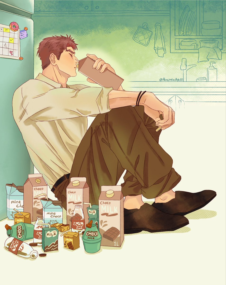 PencintaApelll's tweet photo. Pic version 🐺🥛 https://t.co/YaltQFXIQI