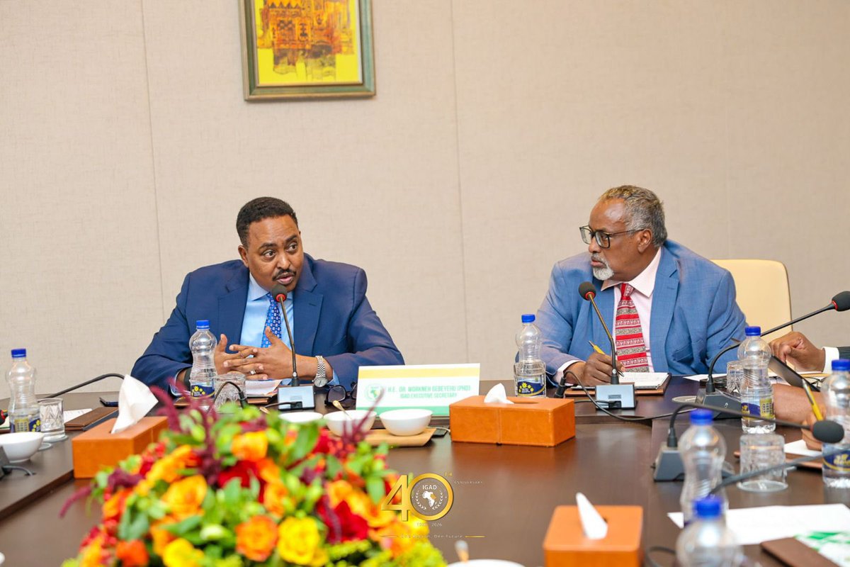 DrWorkneh's tweet photo. Today, I convened the Midyear Senior Management Meeting in Addis Ababa to evaluate our performance, build on our successes, and address emerging challenges as we strengthen the institution’s delivery for its Member States and citizens. I am encouraged by the accomplishments shared, the constructive discussions aimed at tackling challenges, and our collective resolve to turn regional priorities into tangible, lasting results.