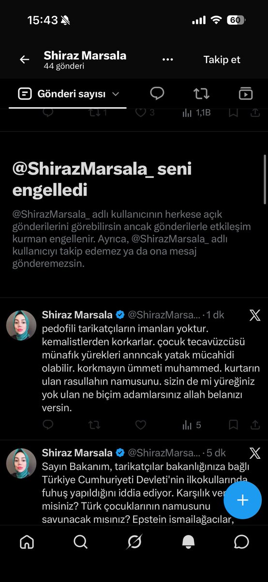 Defneyapra1's tweet photo. İftira atıp engellemek ne kadar kolay kafasına şal takıp kendisini müslüman sanıyor gerizakalı tek derdi islama saldırmak https://t.co/qizpX1nB0b