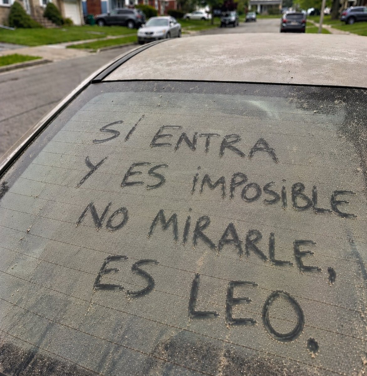leo_hnegro's tweet photo. ¿La frase te representa o solo puedes pensar en lavar el coche? 😂 https://t.co/agqMQvzOb7