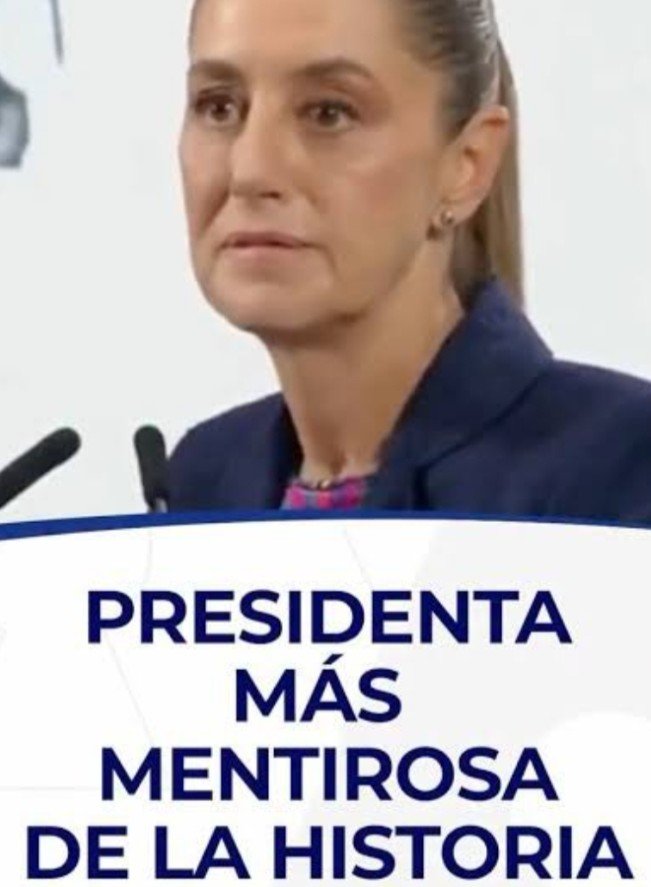 PaulinaAcevedoK's tweet photo. Claudia Sheinbaum es Corrupta, Mentirosa y Manipuladora

Alguien más está de acuerdo? 

Algún adjetivo más?⤵️⤵️⤵️ https://t.co/dxx5tRYemH