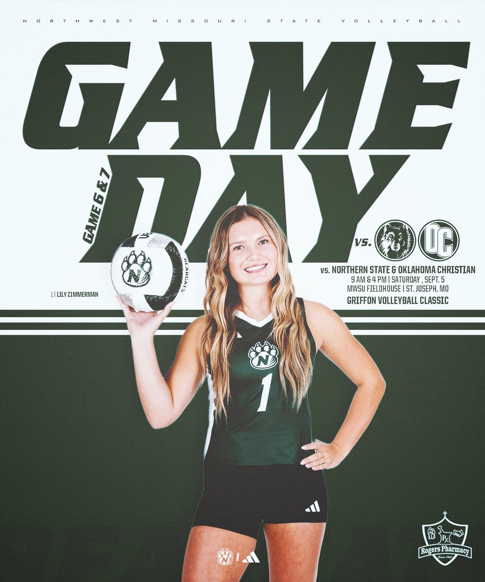 NWBearcatVB's tweet photo. 𝘽𝘼𝘾𝙆 𝙏𝙊 𝘽𝙐𝙎𝙄𝙉𝙀𝙎𝙎 for Day ✌️✌

🆚: Northern State
⏰: 9 AM

🆚: Oklahoma Christian
⏰: 4 PM

🏟️: MWSU Stadium
📍: St.Joseph, MO
📺: https://t.co/i1PFC3jRzP
📊: https://t.co/1WUoCEVnEQ

#OABAAB https://t.co/5przH7soxi