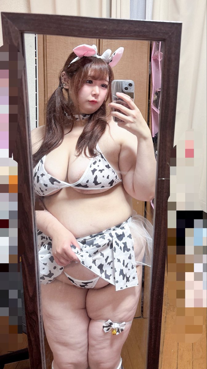 yusabu10's tweet photo. 似合ってるかな〜！🐮♡
#ミケポ #みけぽ #ぽっちゃりさんと繋がりたい #ぽっちゃり好きと繋がりたい https://t.co/yGFj0QigKM