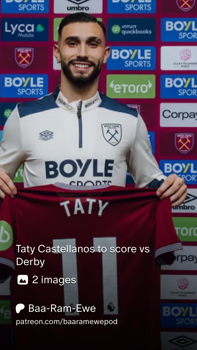 baa_ram_ewe_pod's tweet photo. https://t.co/GZkmRU7pKm
#scripted #numerology #rigged #westham #taty https://t.co/MIniccz6yJ