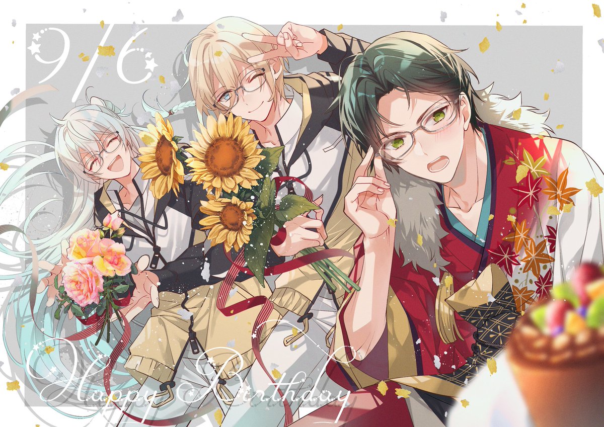 huyucotton's tweet photo. 👓お誕生日おめでとう👓
#蓮巳敬人誕生祭2026 https://t.co/NhgnRH9MIy