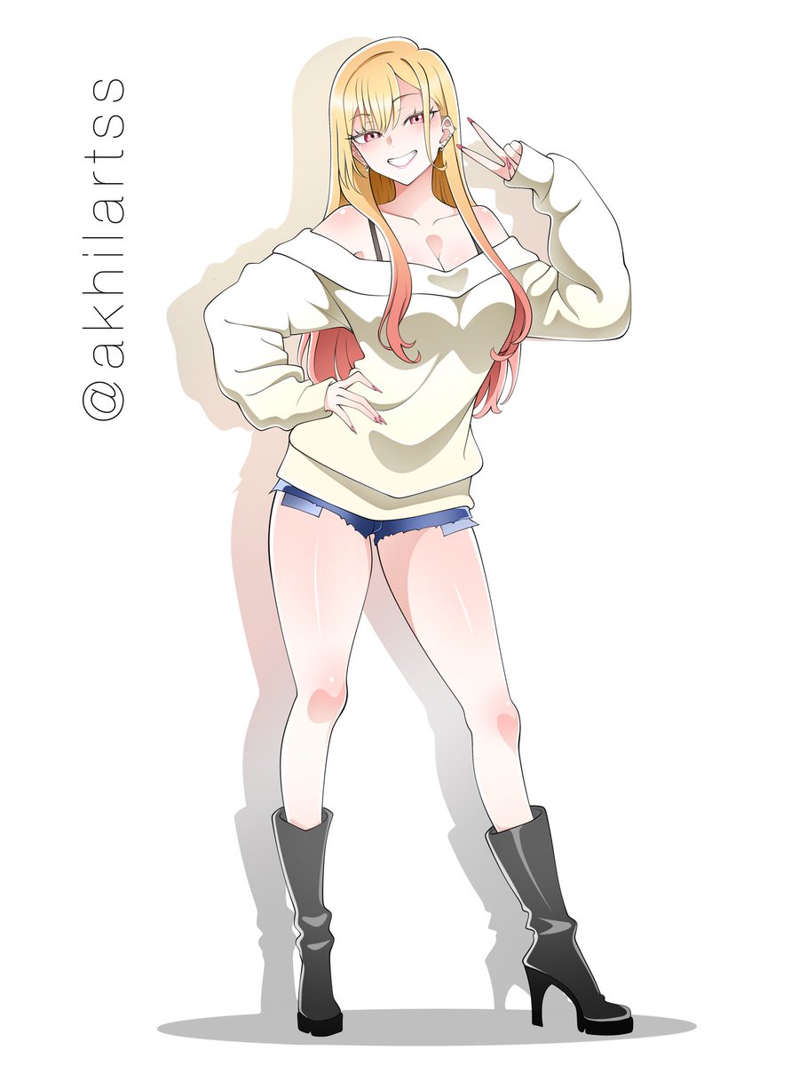 Akhilartss's tweet photo. Marin Kitagawa 💕✨

#marinkitagawa #mydressupdarling #digitalart #digitaldrawing https://t.co/PKb307a2Ee