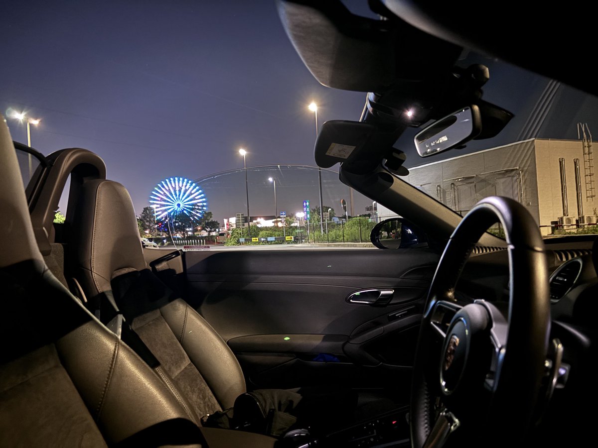 AviationEdi's tweet photo. 夏のオープンドライブは夜が気持ちいいですねー。
#ポルシェ 718 ボクスター https://t.co/KLSkPfqeoG