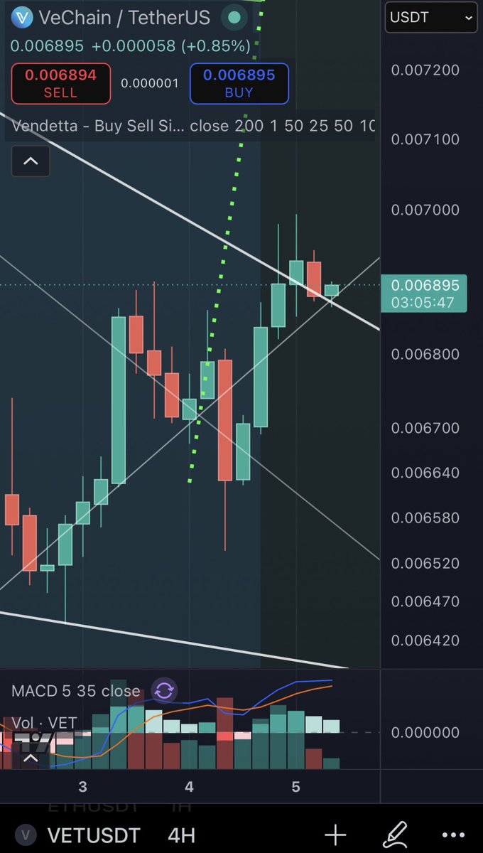 VeThorVendetta's tweet photo. Looking good fam. Looking good indeed. TO THE FRONTLINES!!!!!!!

#VeChain #VeFam $VET https://t.co/W314Hc65cg