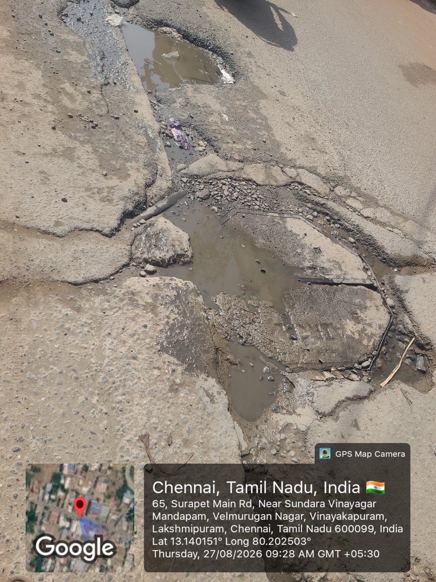 frankanton93's tweet photo. @CHN_Metro_Water @chennaicorp @TANGEDCO_Offcl This has been reported to @TANGEDCO_Offcl on 29thAug by @CHN_Metro_Water , today is 5th Sep, how much time do you want to fix the pothole? After accident or death ? https://t.co/TWH0cItf4c