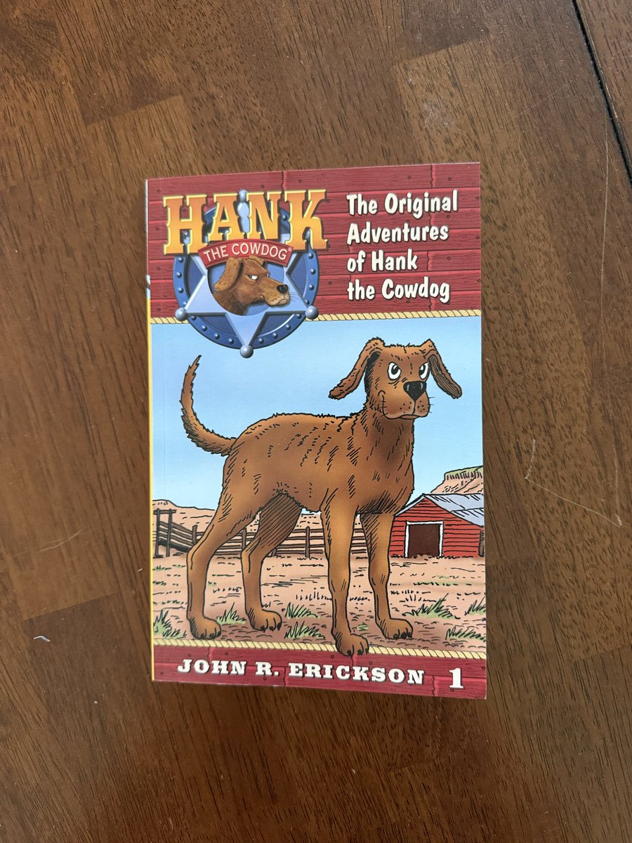 CocoaCurations's tweet photo. Middle Grade Book Review: Hank the Cow Dog / John R Erickson (1982)

https://t.co/U0cw9bOApR https://t.co/ubnXPe5AzZ