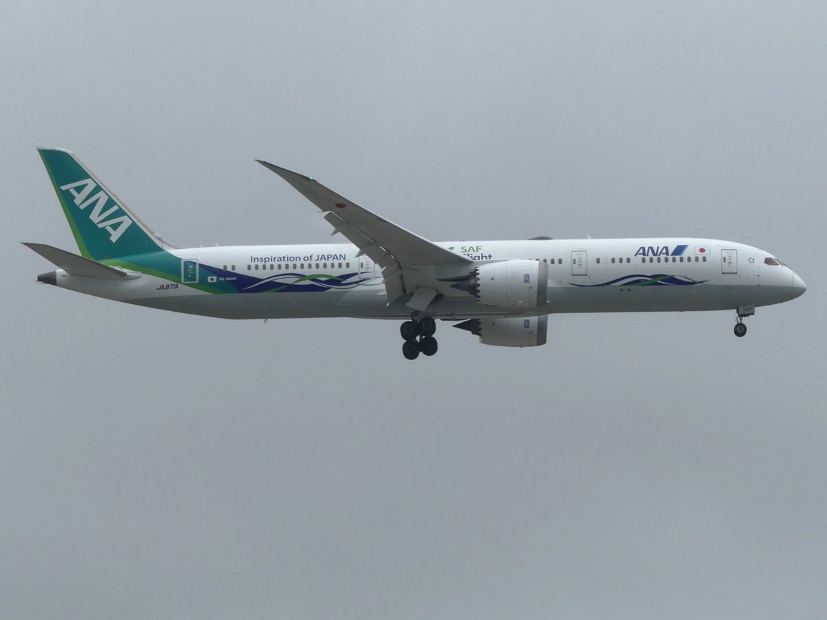 ten_koji1103's tweet photo. 2026/8/30成田国際空港外周にて　34R下り
NHのドリームライナー
ANA　B787-9　ANA Future Promise Livery
All Nippon Airways
#ソラマニ_ヒコーキ 
#ANA 
#B787 
#ANAGreenJet 
#ANAFuturePromise
#JA871A https://t.co/CmxDwJ2g9c
