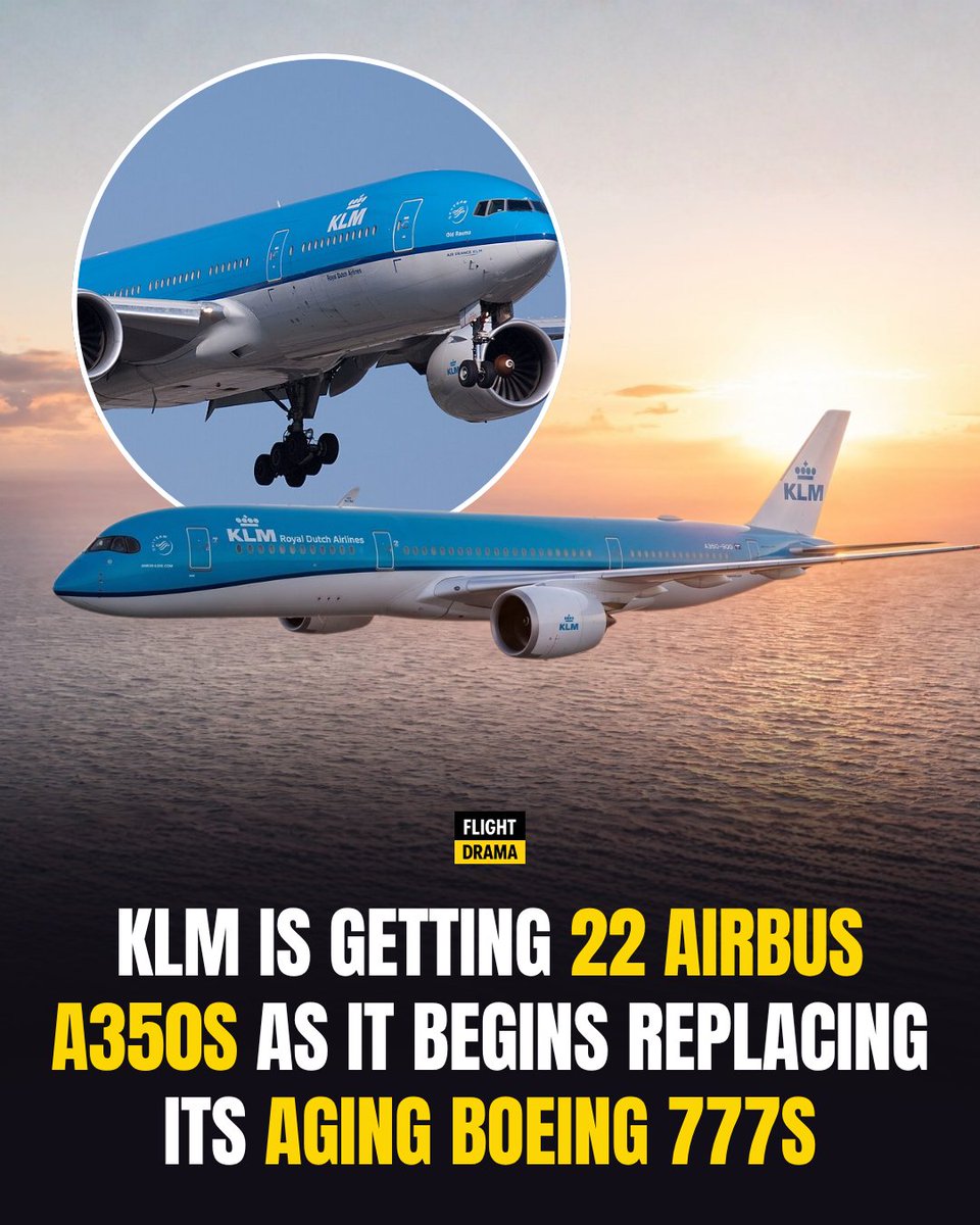 KLM is getting 22 Airbus A350s as the Dutch airline begins replacing some of the oldest aircraft in its long-haul fleet.