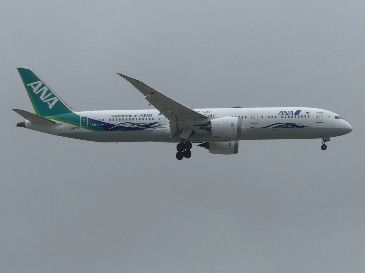 ten_koji1103's tweet photo. 2026/8/30成田国際空港外周にて　34R下り
NHのドリームライナー
ANA　B787-9　ANA Future Promise Livery
All Nippon Airways
#ソラマニ_ヒコーキ 
#ANA 
#B787 
#ANAGreenJet 
#ANAFuturePromise
#JA871A https://t.co/CmxDwJ2g9c