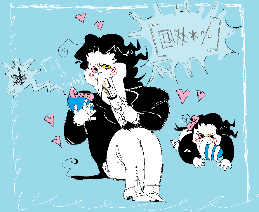full_of_suds's tweet photo. like father like daughter
#spamton #pipis #deltarune https://t.co/e0tS5yYUOs
