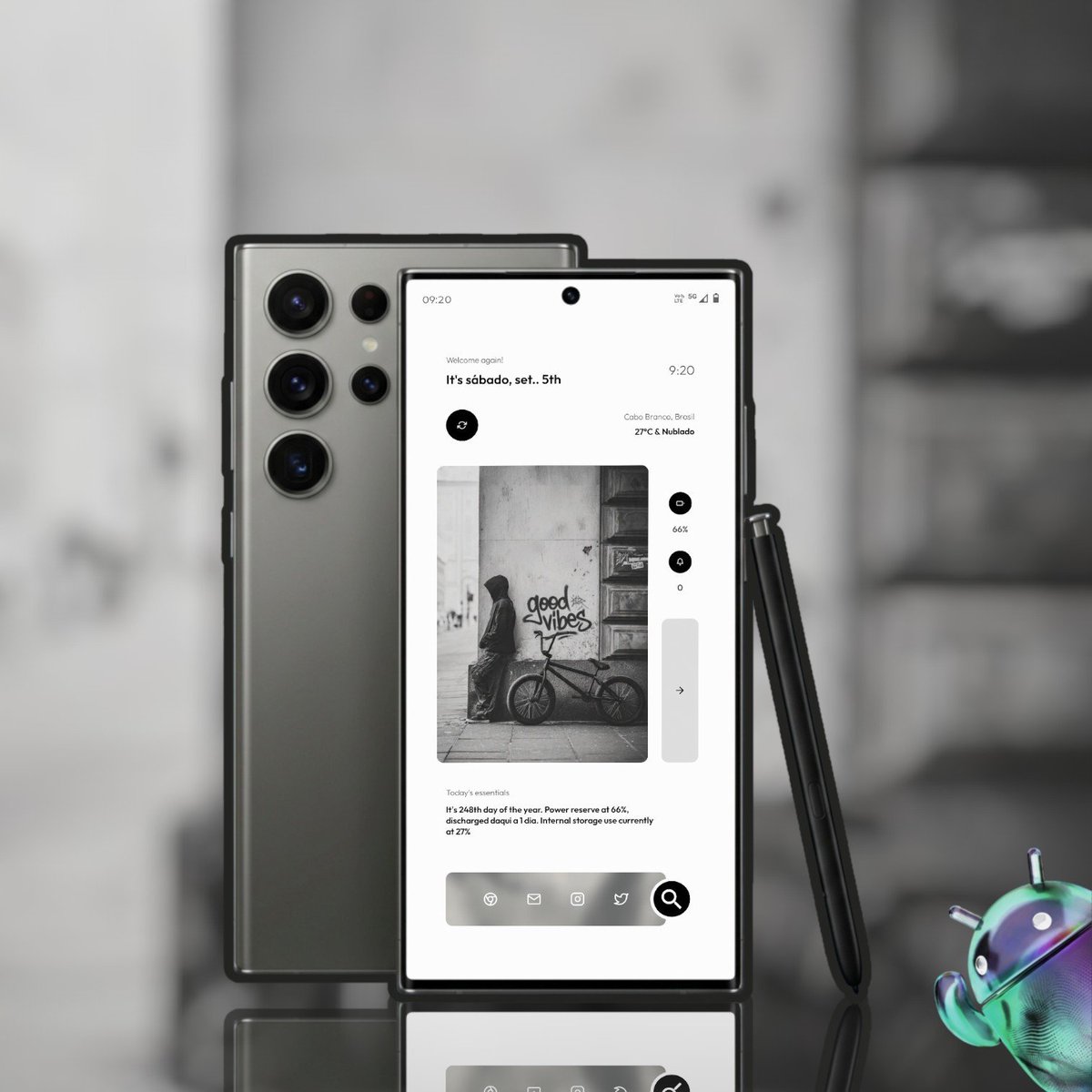Wushu25's tweet photo. Motorola's default launcher 
Klwp(Her W13)
https://t.co/f46psGOae8
Wallpaper 
https://t.co/B5rEJ2raeu https://t.co/tiQuQjlCP2