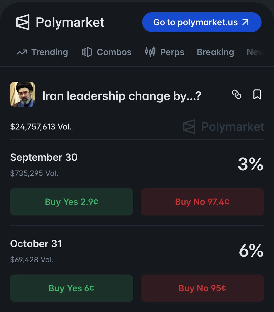 joonlee's tweet photo. LeBron James partners with Polymarket.

Here’s some of what you can currently bet on Polymarket: https://t.co/dQJ2TbCcxJ