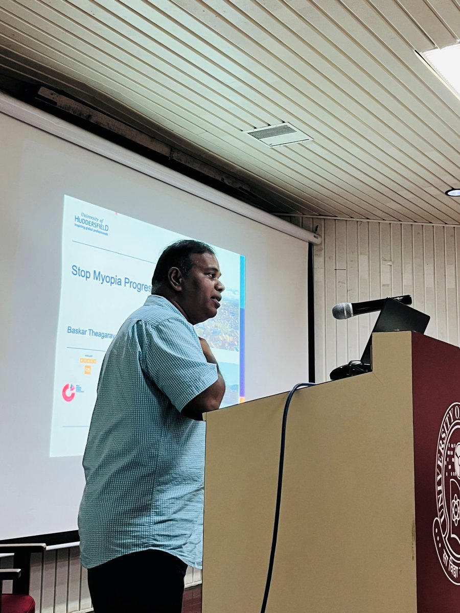 HydUniv's tweet photo. 👁️ UoH hosted a lecture on "Stop Myopia Progression." 👓
Read more at https://t.co/gbdblGPJTr
#Myopia #UoH https://t.co/1eMYaDsMx4