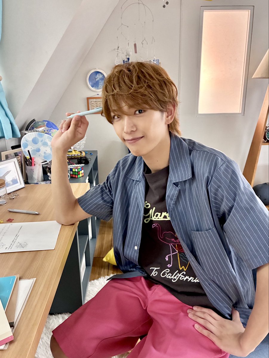 jr_official_X's tweet photo. 【 📺Drama 】

#深田竜生 主演 #浮所飛貴 出演
『 #夏色の雲が恋と嵐をまきおこす 』

第9話は今日23:00より放送です✏️👓

今週も #夏雲嵐 をお楽しみに💚🧡

#ACEes https://t.co/akubA7e10H