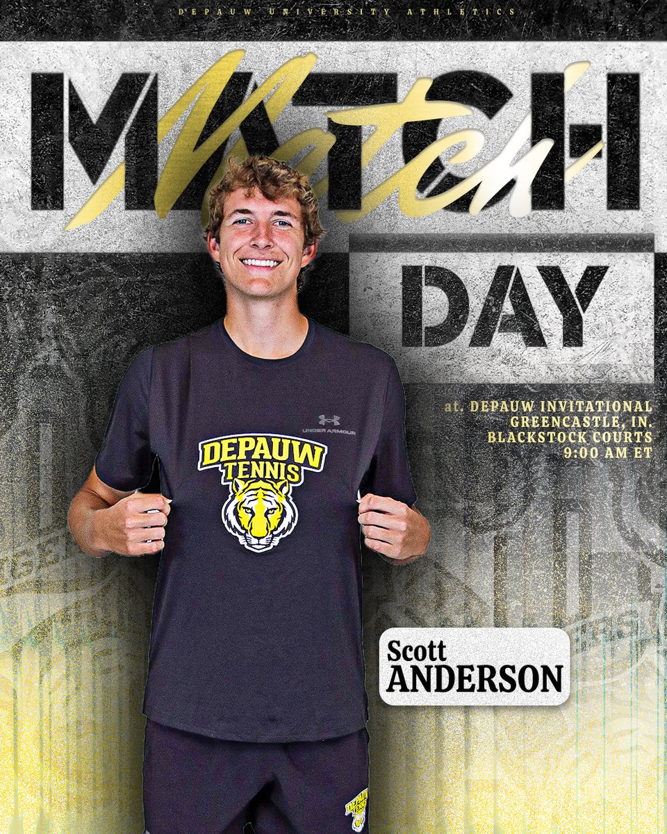 DePauwAthletics's tweet photo. OPENING WEEKEND

🎾 @DePauwTennis host day one of the DePauw Invitational at 9!
🏐@DePauw_VB face Carnegie Mellon at 12!
⚽@DePauwWsoccer head to Concordia Chicago for a 2 CT start!
🏈@DePauwTigersFB kickoff against Rose-Hulman at 7!

#TeamDePauw #d3tennis #d3vb #d3soc #d3fb https://t.co/CDYeBE7CaL