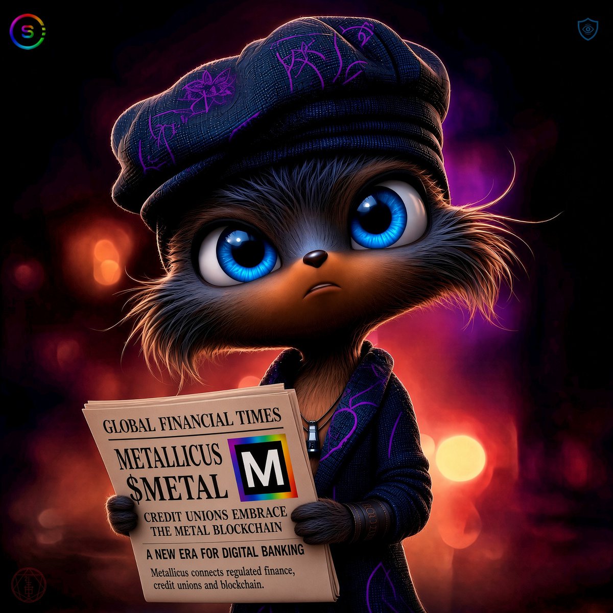 MrShip69's tweet photo. 🔵 Sentinel No. 246 is going to auction.
Not for a floor. For the headline.

He’s holding the GLOBAL FINANCIAL TIMES.
The story: @MetallicusTDBN  / $METAL
You don’t need a crypto degree to enter that stack.
You need @webauthwallet 

Self-custody. Secure Enclave.
Face ID / YubiKey.
One @name on @XPRNetwork. $0 user gas.
One 12-word seed → XPR + Metal Blockchain.
Then @MetalXApp, X Lending, https://t.co/Wa3jiZL0oh

Auction: https://t.co/YJsXLKmbAC

Fast in flow. Safe to go.
@webauthwallet 🔑🛡
#WebAuth #XPRNetwork #Metallicus