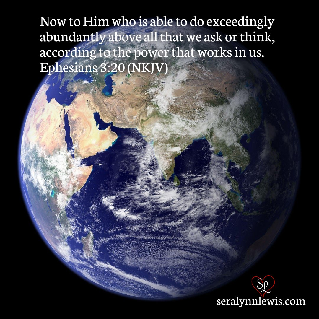 SeralynnAuthor's tweet photo. God’s power goes far beyond what we imagine or ask. Trust Him to work in ways greater than your biggest prayers.

#GodIsAble
#FaithOverFear
#TrustGod
#HopeInGod https://t.co/jwhNoa2IvE