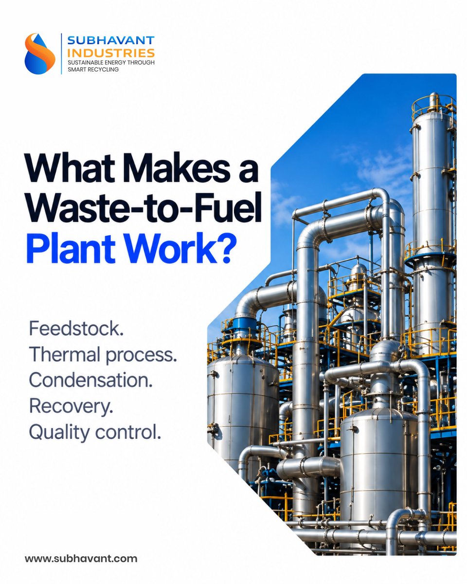 subhavant's tweet photo. Advancing Circularity

Subhavvant Industries transforms plastic waste through collection, conversion, and product recovery, supporting a smarter circular economy.

#subhavvantindustries #plasticwastemanagement #wasteconversion #productrecovery #sustainability https://t.co/nbPk6Nv048