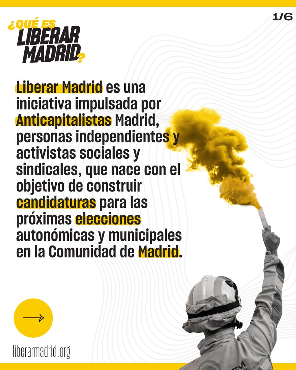 LiberarMadrid's tweet photo. 💥¿Liberar Madrid? ¿De quién? ¿Para quién? ¿Cómo? 

💡Aquí te lo explicamos (sigue en el hilo). https://t.co/MZUx75uHCF