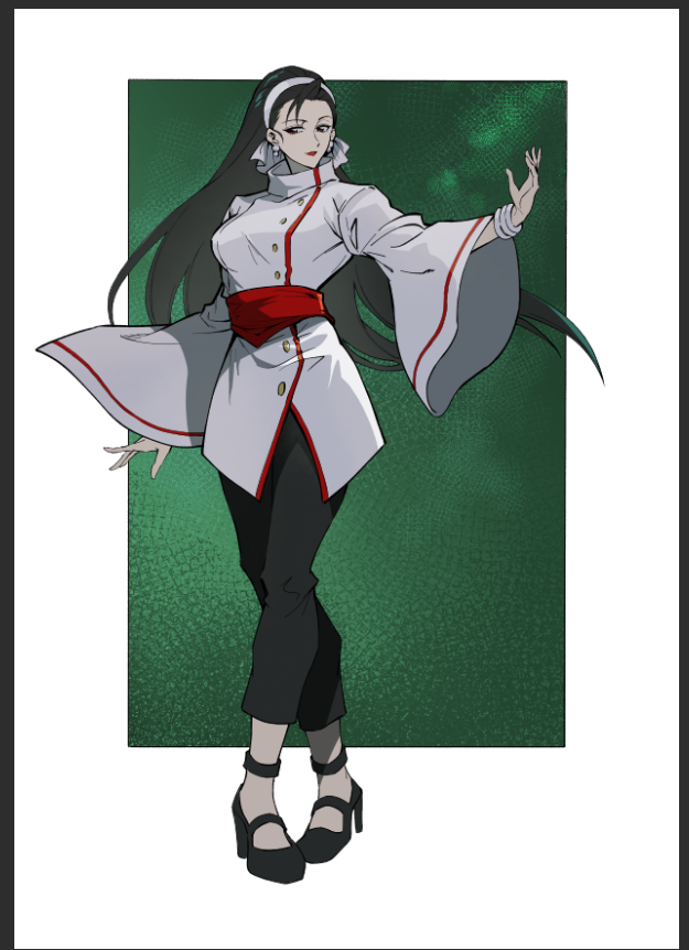 Cindykhosy's tweet photo. 進度緩慢...還沒畫完wip

#KOF
#chizurukagura https://t.co/tg24MbBSwB