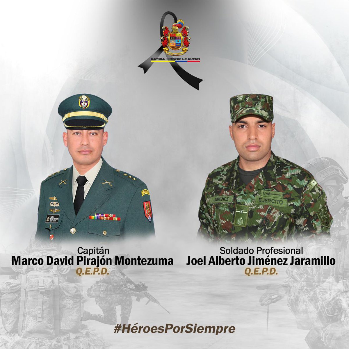 jhonjacome's tweet photo. #ATENCIÓN Ascendió a tres el número de militares muertos tras el ataque anoche al Batallón del Ejército en Ocaña. Las Fuerzas Militares acaban de confirmar la muerte del soldado profesional Jhon Carlos Marrugo Manjarréz, que se suma a las del Capitán Marco David Pirajón y el también soldado profesional Joel Alberto Jiménez. El ataque, atribuido al ELN, incluyó un enjambre de drones cargados con explosivos y ráfagas de fusil.