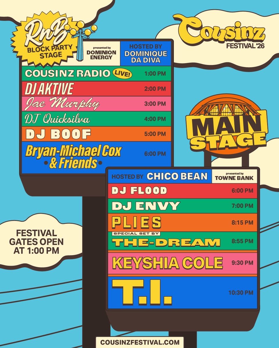 DJQUICKSILVA's tweet photo. Hey Norfolk,Va 🗣️”QUICKSILVA IS HERE”‼️

Catch me Performing today in the 757 @cousinzfestival at Norfolk Scope Grounds .Gates open at 1p 

#Norfolk #Virginia #QuickSilvaIsHere #QuickSilvaShow #ThePartyKingpin https://t.co/pV5bZPn4UI