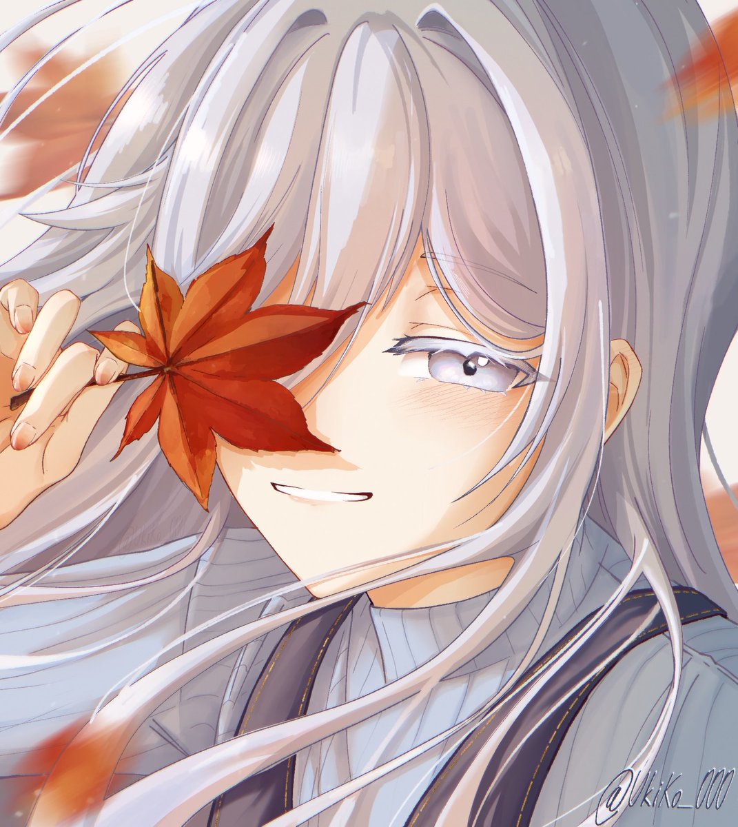 UkiKo_000's tweet photo. First fallen leaves 🍁

#レーナ
#エイティシックス
#eightysix https://t.co/ZNgwx1b9x5