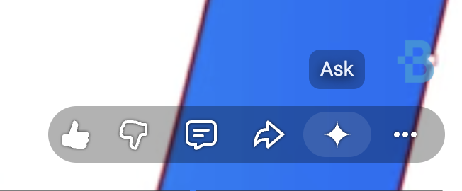 CatBurger_XD's tweet photo. Is this THE ask button that NO ONE asked for!!! I just never click on it. And why would i use it anyway, if it mens the favourite creator i am supporting wont get their watch time?? And how does the viewer and creator opt out from their video getting trained on here. #youtube https://t.co/PodPCTqfND
