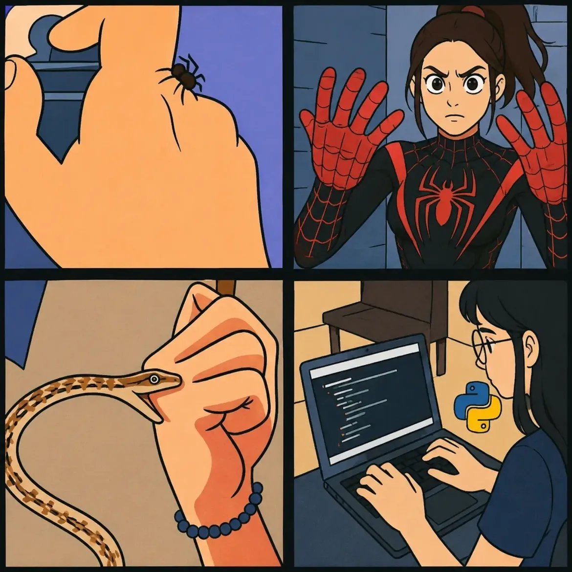 haha_girrrl's tweet photo. How to learn python : https://t.co/xRv95wC0uY