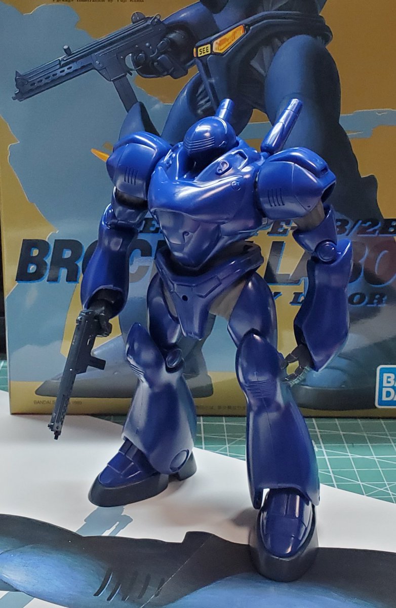 rushy_monk's tweet photo. TYPE-7「ブロッケンレイバー」素組完成 https://t.co/lH2tyi4zP2