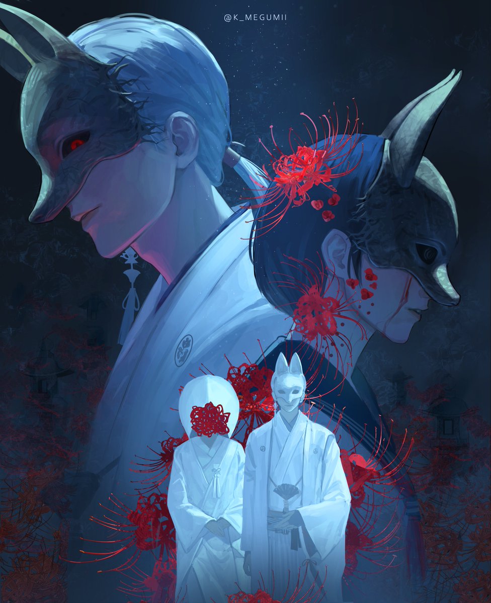 K_MEGUMII's tweet photo. 狐狸娶親

#silenthillf #サイレントヒルf  #寂静岭f https://t.co/1nHYVH6l19